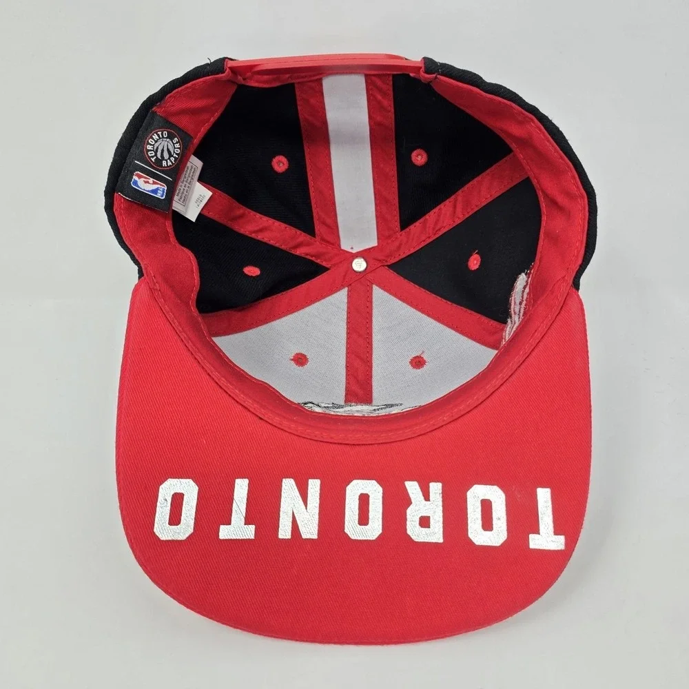 Adidas Toronto Raptors Youth Snapback Hat Black Red NBA Basketball Cap OSFM